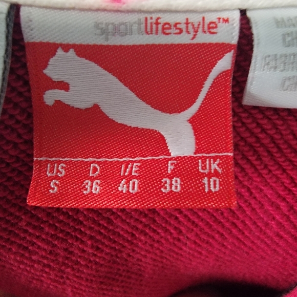 Puma women's logo hoodie sz small - Picture 3 of 4